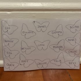 Butterfly artwork by the Red Class! item