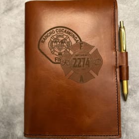 Custom Leather Notepad item