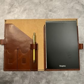 Custom Leather Notepad item