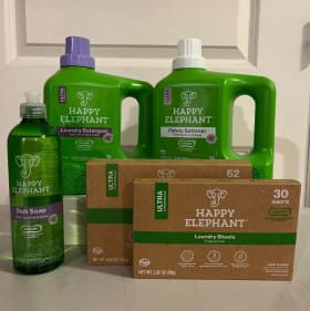 #96 Happy Elephant Natural Laundry and Dish Products item