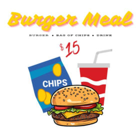 Burger Meal item