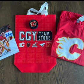 Calgary Flames autographed merch item