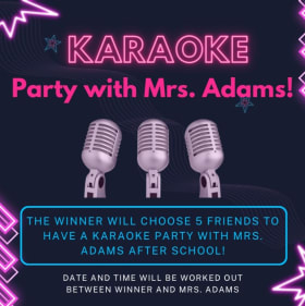 Karaoke Party with Mrs. Adams item