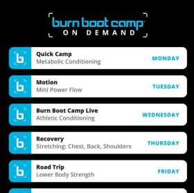 1 Month Pass to Burn Boot Camp item