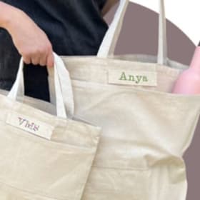 Large Personalized Tote item