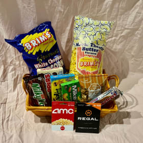 Movie lover’s gift basket item