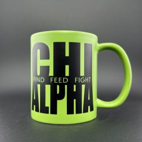 Chi Alpha Large Find Feed Fight Mug item