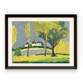 Framed painting (20 x 24) item