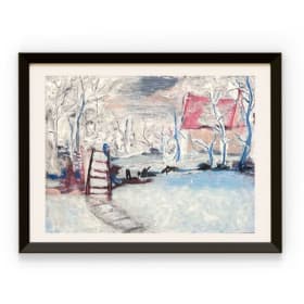 Framed painting (20 x 24) item