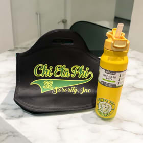 Chi Eta Phi Lunch Bag and  Hot/Cold Tumbler Set item