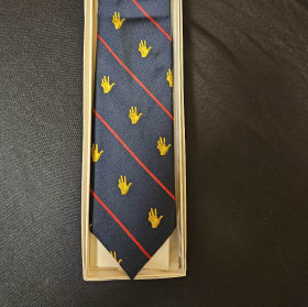 Decorated Hand Tie + Pin #2 item