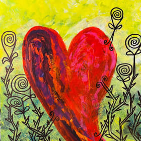 Cards - Heart Series 6 designs (4-6) item