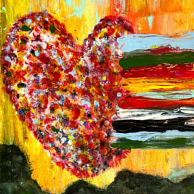 Prints - Heart Series 7 designs (5-7) item