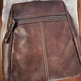 Dark Brown Backpack item