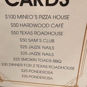 Gift Cards Galore item