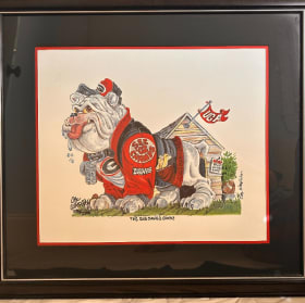 "The Big Dawg's Back" Framed Artwork item