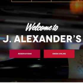 J Alexander gift card item