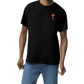T-Shirt:  Orange Cross item