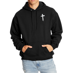Hoodie:  White Cross item