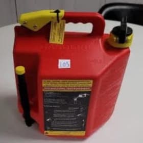 #104 Sure Can Spill Proof 2 Gallon Gas Can item
