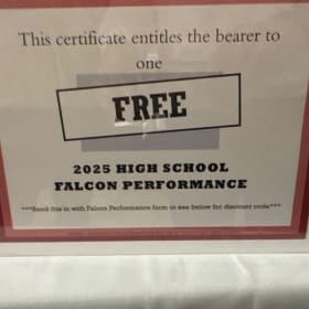 Rockwood Summit High School Falcon Performance item
