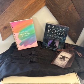 Wellness Bundle: Journal, Book, Cards & MAGNILAY  Mat Bag item