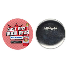 Just Say Rooh Afza (No Water) - Ramadan Themed Button item
