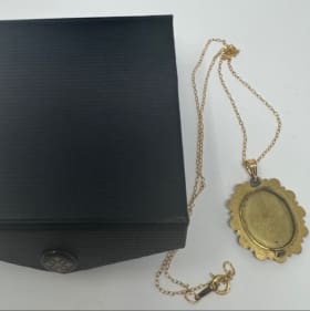 Marquis de Lafayette Triumphal Portrait Brooch item