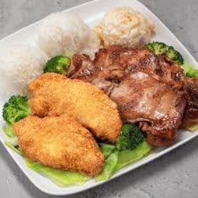 Chicken and Fish Plate item