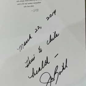 Butel, Jan Cookbook signed by HER item