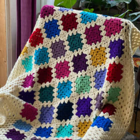 Handmade Crochet Blanket item