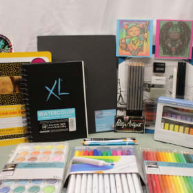 16. Art Basket from Patty's ArtSpot item