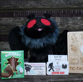 33. Cryptid Merch from the Thrifty Mountaineer item