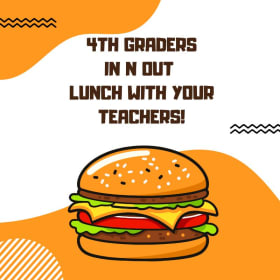 4th Graders Lunch with the Teachers - Ms. Sawyer item