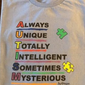 Light It Up Blue Festival T-shirt item