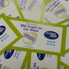 Tidal Wave Car Wash Coupon item