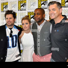 Item #8: Autographed Psych Talking Bobbleheads! item