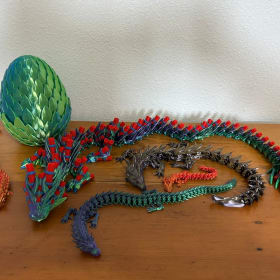 49. 3D Printed Dragon Basket item