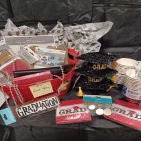 Lot # 1 Grad Party! Donated By: Friends of ABOB Value: $80 item