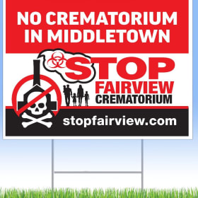Stop Fairview Lawn Sign Design #2 item