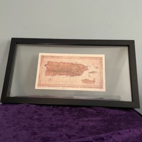 Lot# 13: Framed Print of Puerto Rico item
