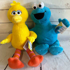 Big Bird & Cookie Monster Stuffed Animals item