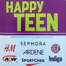 36. $50 Happy Teen Gift Card item