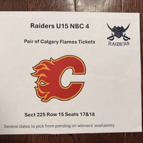 10 C of Red- Flames tickets item