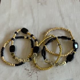 Purdue "Boiler Up" Cheer Bracelets item