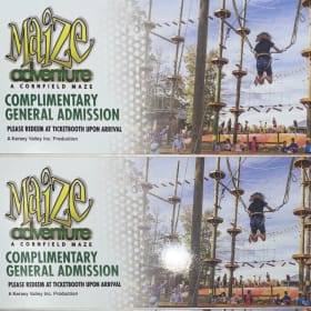 Kersey Valley - 4 (four) FREE Maize Adventure passes item