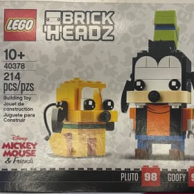 New In Box - Lego Pluto and Goofy BrickHeadz (40378) item