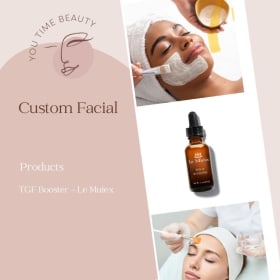 Custom Facial package by You Time Beauty item