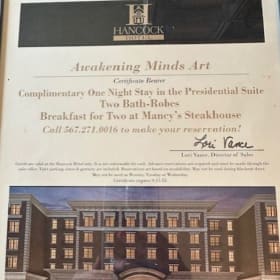 Hancock Hotel Stay item