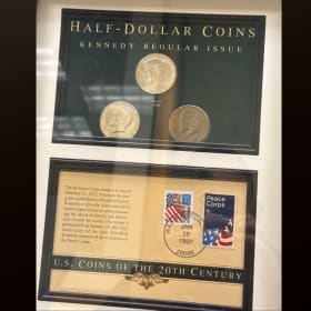 President Leadership Memorial Gold Coin & Certificate item